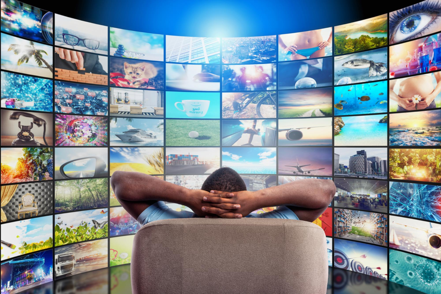 Televisiewereld: waar nieuws, entertainment en sport elkaar ontmoeten